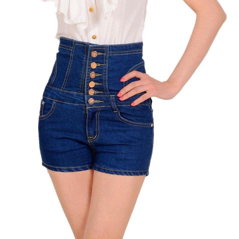 Women Large Size Jean Shorts Summer Fashion Short Jeans for Women High Waist Stretch Skinny Denim Shorts 5xl