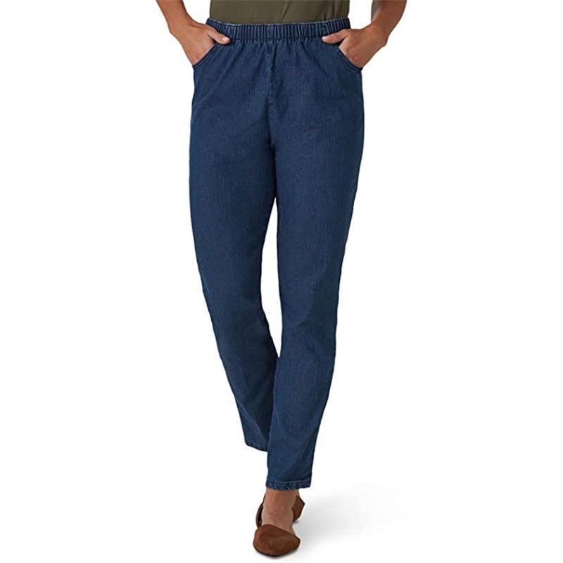 Chic Classic Collection Women Stretch Elastic Waist PullOn Pant