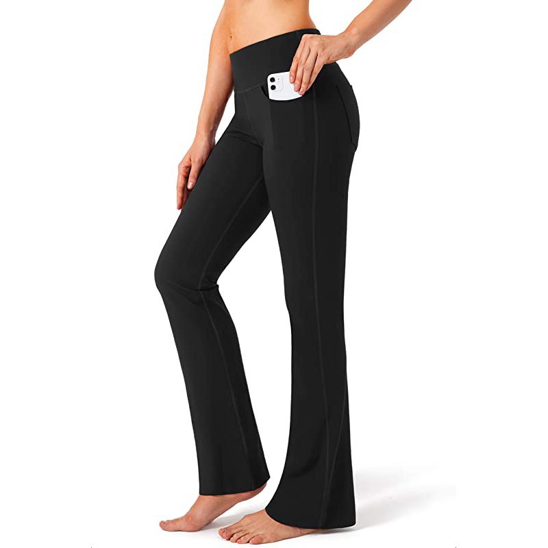 G Gradual Women Pants with 4 Pockets High Waist Work Pants Bootcut Yoga Pants for Women Sports Outdoors